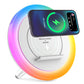 Bluetooth Speaker Night Lightsr,Wireless Charging Modern Speaker,Best Teenage Birthday Gift Ideas Tween Girls Gifts/Please use The Original Adapter