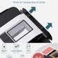 Automatic Card Shuffler - One-Press AUTO & Manual Mode, Electric Shuffling Machine for 1-2 Decks, Low Noise, Rechargeable & Portable Shuffler Machine for Poker, UNO, Blackjack, Skip-Bo, Phase 10