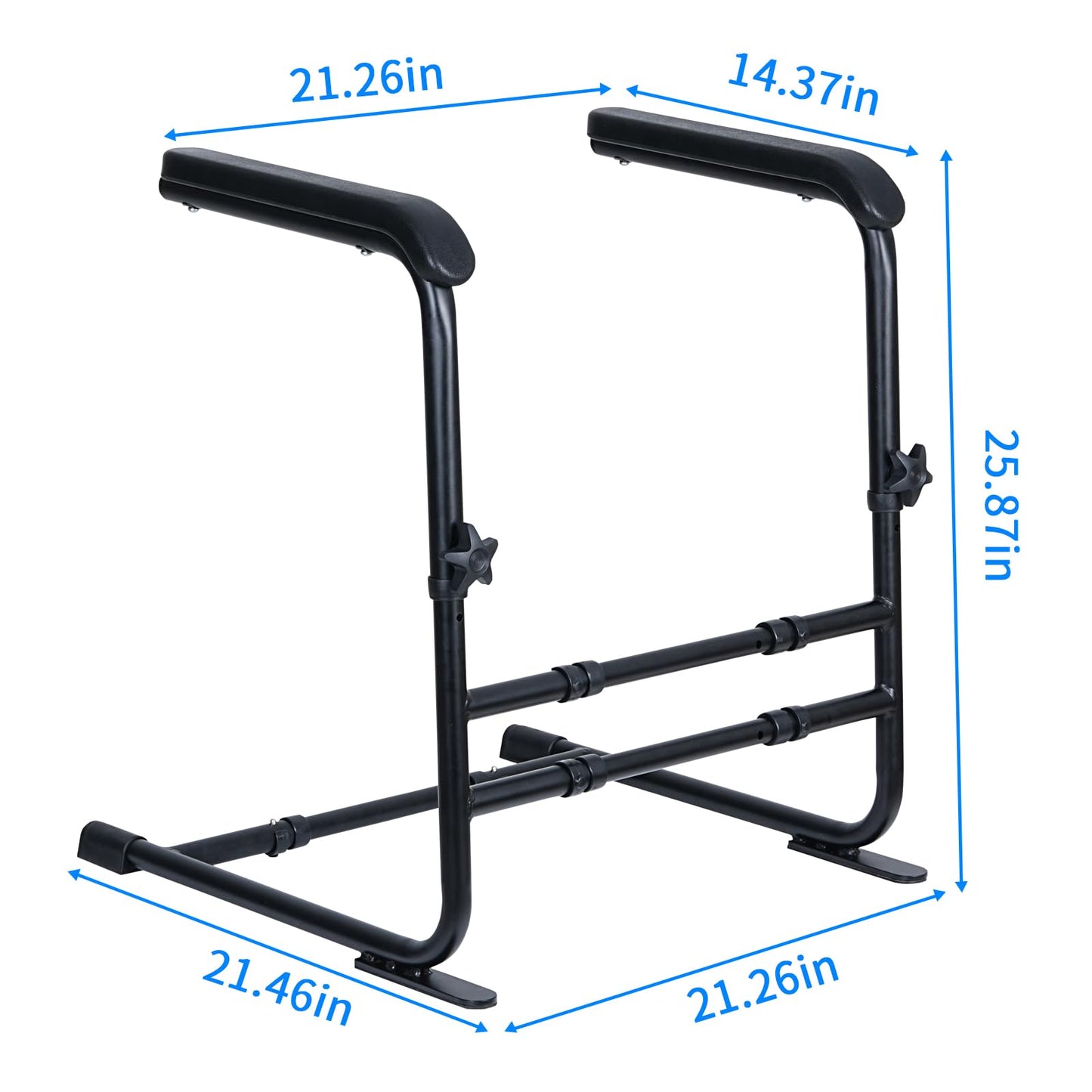 ALIESTFDNO Adjustable Stand Assist for Couch, Chair Assist for Elderly, Chair Lift Assist Devices for Seniors, Safety Stand up Rail,Black