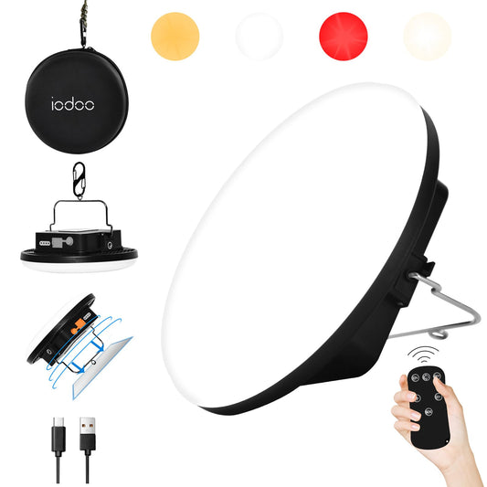 10000mAh 4000LM Flashlight Portable LED Camping Lantern Rechargeable Light 30W with Magnet , IPX5 Waterproof Tent Lights Power Failure Emergency