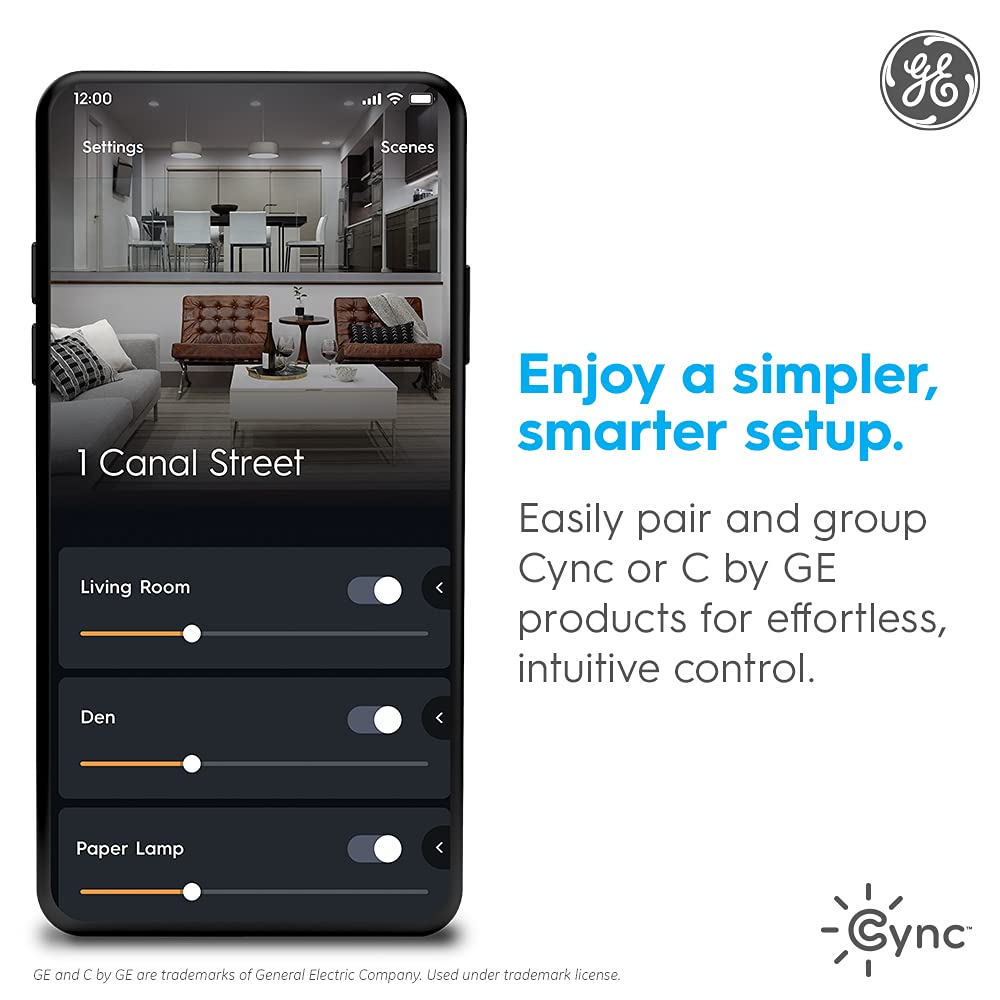Cync Indoor Smart Plug, WiFi Outlet Socket, Voice Control Outlet, Matter Compatible, Compatible with Alexa and Google Home (3 Pack)