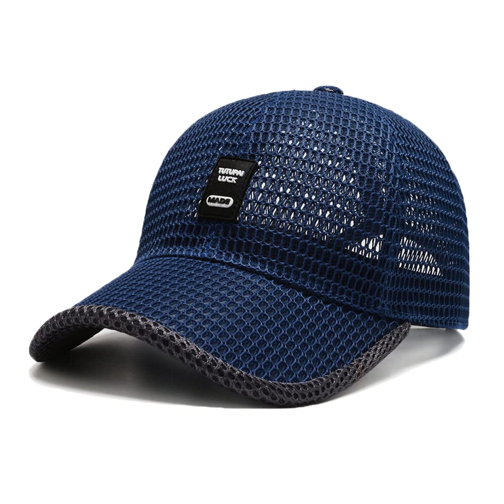 FASHIXD Summer Mesh Baseball Cap for Men Women Trucker Mesh Hat Baseball Hats Outdoor Sports Running hat