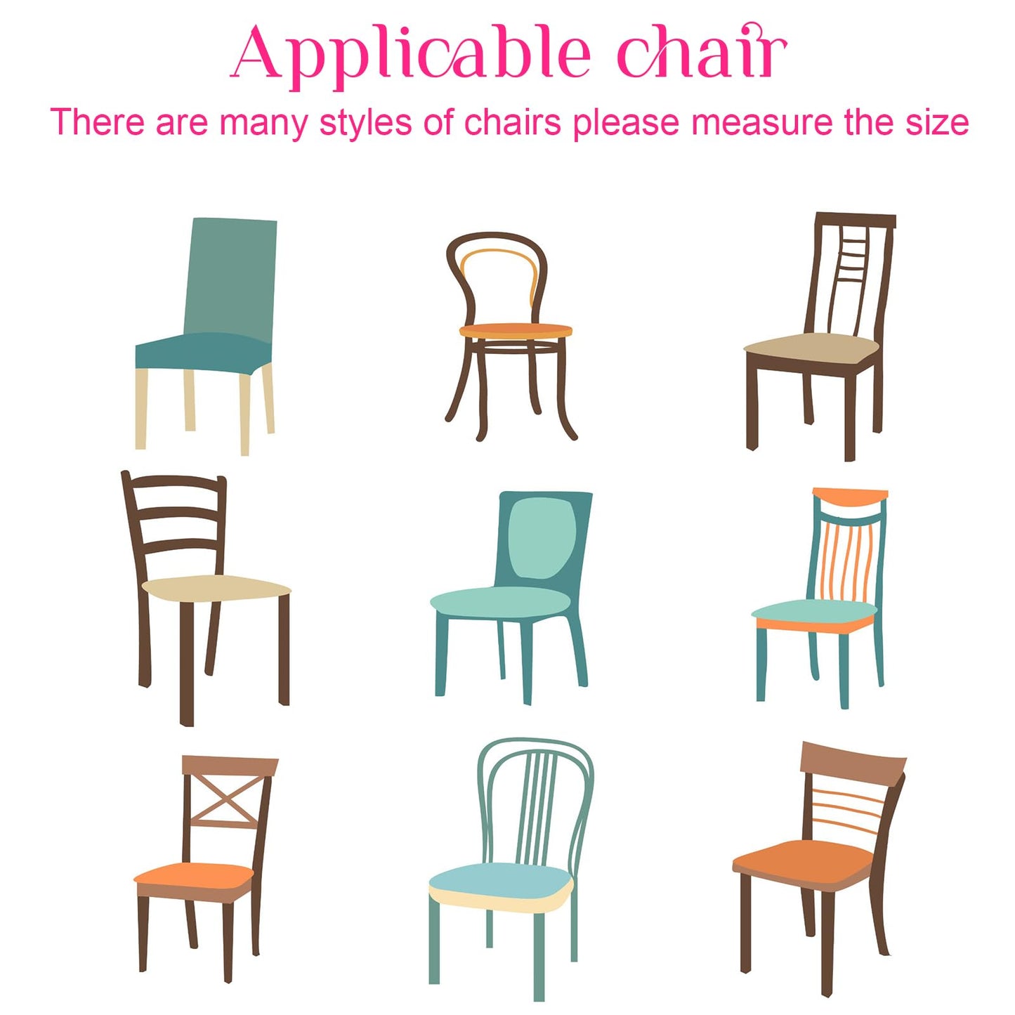 Newwiee 36 Pcs Mexican Theme Stretch Chair Sashes Bands with Buckle Mexican Chair Decorations Elastic Chair Bows for Folding Chairs Wedding Cinco De Mayo Event Fiesta Party Birthday Banquet