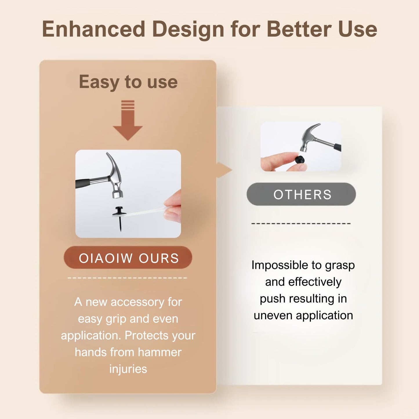 OIAOIW 50pcs black thumb tacks for wall picture hangers heavy duty push pins for wall double headed thumbtacks for hanging metal wall tacks wall pins nails hooks