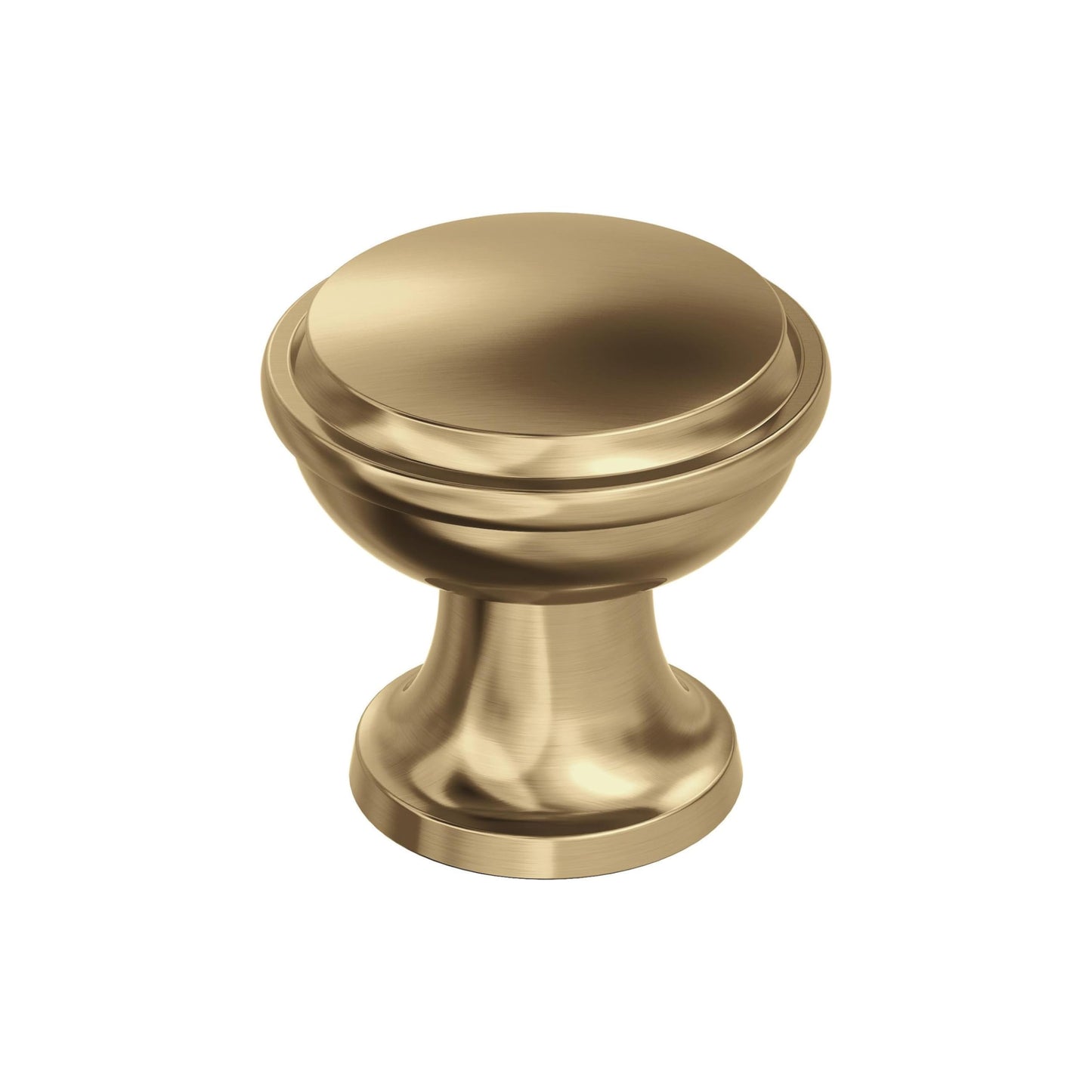 Amerock | Cabinet Knob |Champagne Bronze | 1-3/16 in (30 mm) Diameter Drawer Knob | Westerly | Kitchen and Bath Hardware | Furniture Hardware