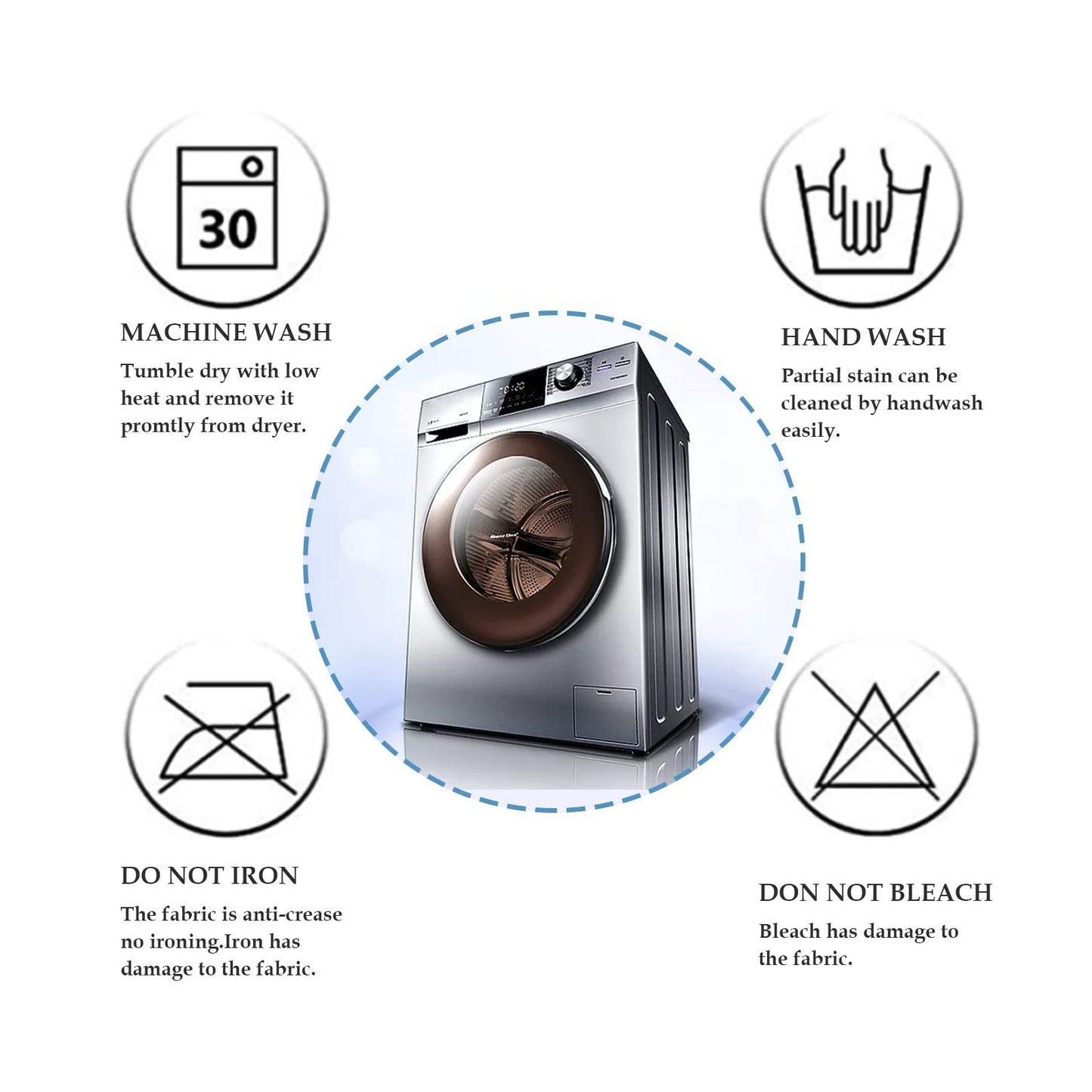 YUEANG Dining Chair Covers, Chair Covers for Dining Room Stretch Parsons Chair Slipcover, for Dining Room Kitchen Chair Protector Cover, Removable, Washable (Chocolate, 6 Pack)