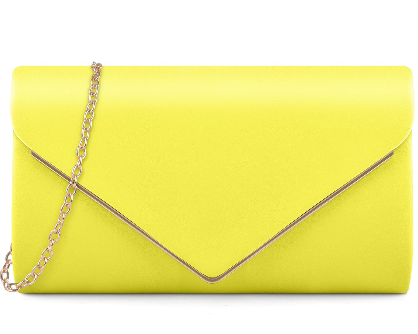 TINDTOP Clutch Purses for Women, PU Leather Formal Evening Bags Shoulder Party Handbags Wedding Cocktail Prom Clutches