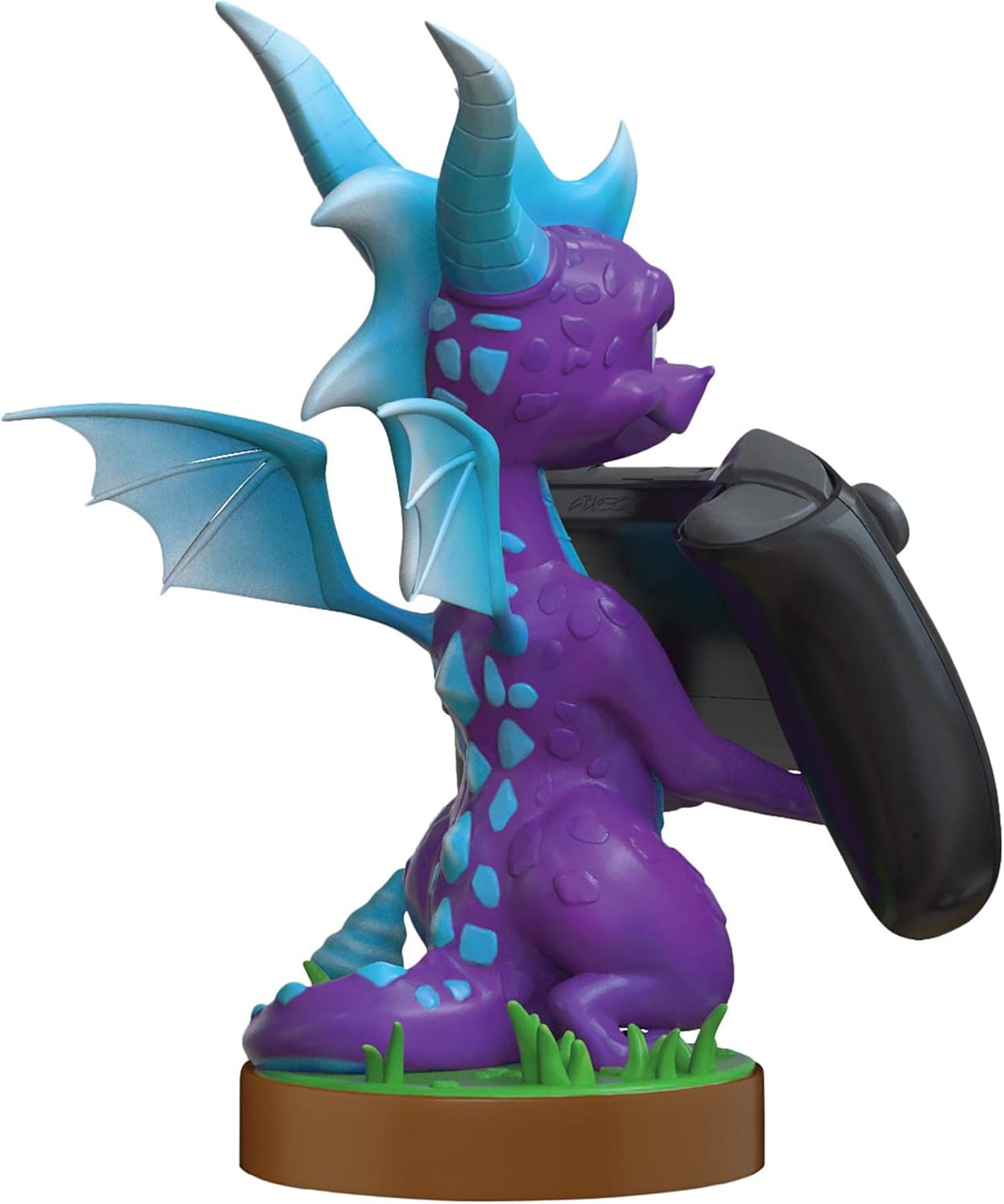 Exquisite Gaming: Spyro Ice - Original Mobile Phone & Gaming Controller Holder, Device Stand, Cable Guys, Licensed Figure