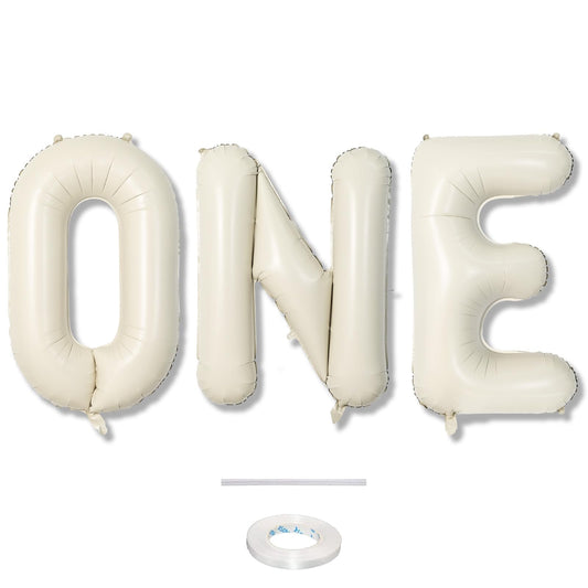 40 Inch Beige HOME Balloon for Housewarming Party Decorations, Large Cream New Home Welcome Balloon Letter Banner, Ivory White Sand Home Balloon Sign for House Warming Homecoming Party Decor Supplies