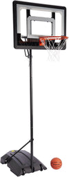 SKLZ Pro Mini Hoop Outdoor Basketball System with Adjustable-Height Pole and 7-Inch Ball, HP08-000