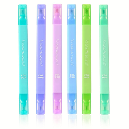 12Pcs Aesthetic Cute Highlighters Bible Pastel Highlighters and Pens no bleed Assorted Colors Highlighters for School Supplies and Office Journal DIY Home