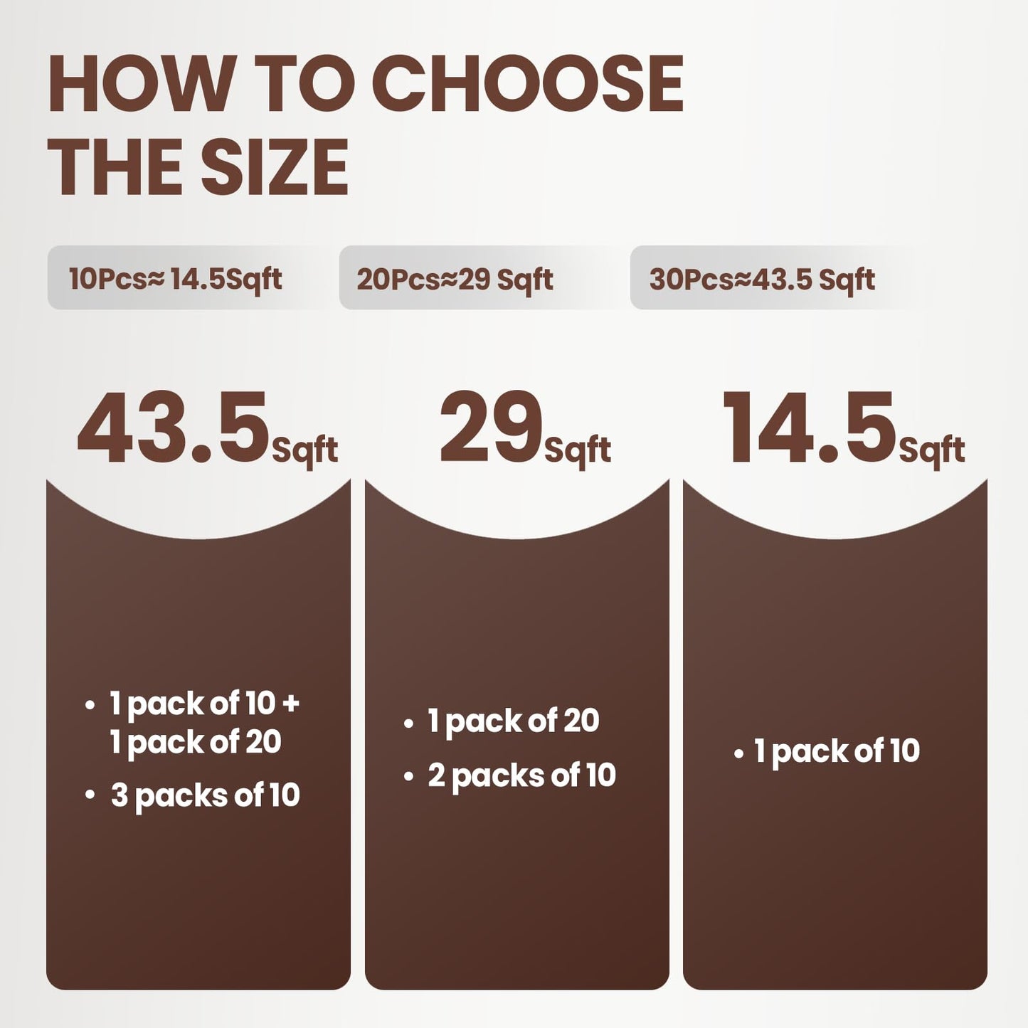 Elffloor Peel and Stick Flooring,Vinyl Flooring Waterproof,Wood Grain Look Self Adhesive Floor Stickers for Kitchen, Bathroom, Bedroom, 35.4in ×5.9in, 10 Pcs