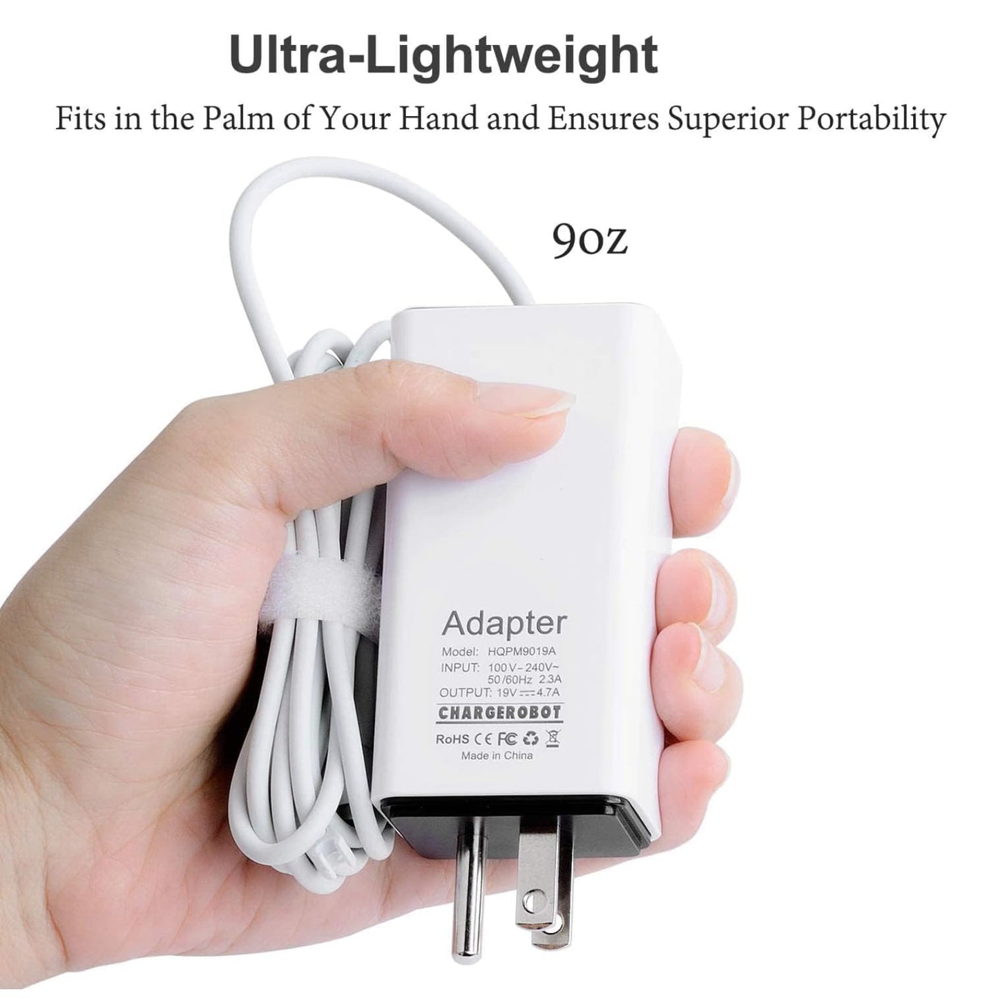 HJTPOWER 85W Mini Replacement Charger Compatible with Mac Book Pro 15 17" Before Mid 2012 Magnetic 1st-Gen L-Type A1286 A1211 A1290 A1297 A1226 A1175 A1150 A1343 A1229 A1151 A1172 AC Power Adapter