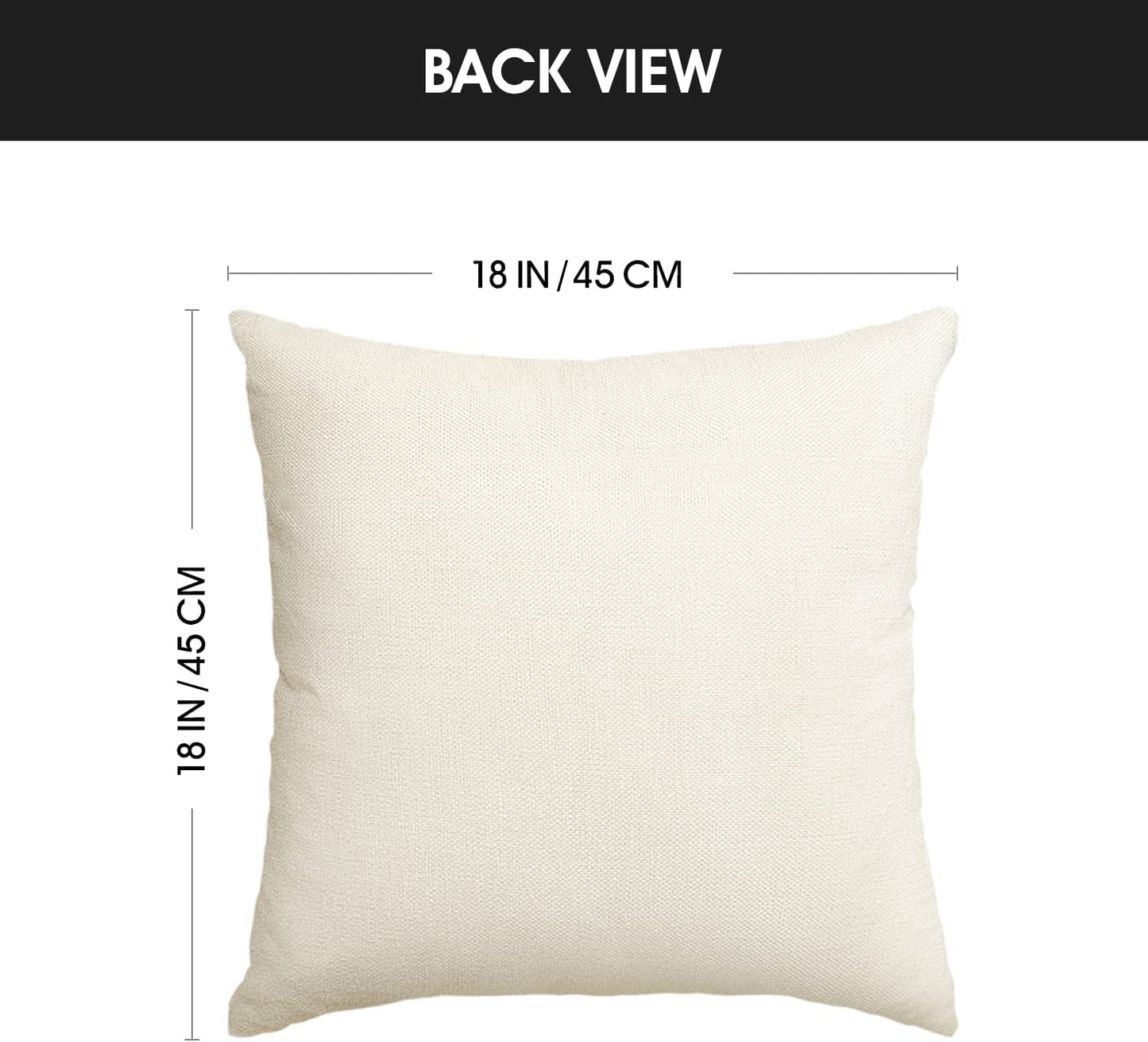 AVOIN colorlife Sunflower Home Sweet Home Bless This Home Summer Throw Pillow Covers, 18 x 18 Inch Yellow Cushion Case for Sofa Couch Set of 4