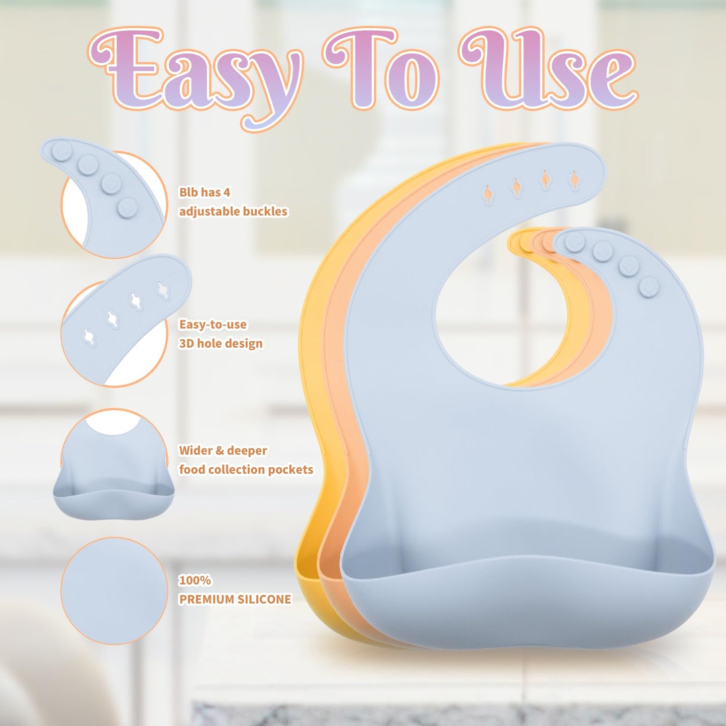 CHCC Silicone Baby Feeding Set 21 Pcs, Led Weaning Supplies, Baby Feeding EatincSupplies Set BPA Free, Essentialsfor Newborn Gift Mixed