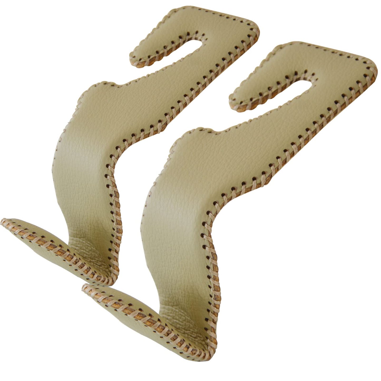 Car Hooks Universal Car Vehicle Back Seat Headrest Hanger Holder Hook Microfiber Leather & Stainless Steel for Bag Purse Cloth Drink Grocery (Black)