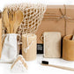 Zero Waste Starter Kit | Sustainable Gifts | Bamboo Stainless Steel Thermos | Mesh Bag | Eco-Friendly Gift Set | Reusable & Biodegradable Environmental Home Kitchen Products | Low Waste Packaging