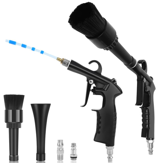 IPELY Car Cleaning Gun, High Pressure Car Blow Gun for Car Detailing, Quickly Clean and Dry Car Surfaces with Strong Air