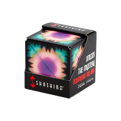 SHASHIBO Shape Shifting Box - STEM Magnetic Fidget Cube that Transforms Into Over 70 Shapes, Download Fun in Motion Toys Mobile App (Wings)