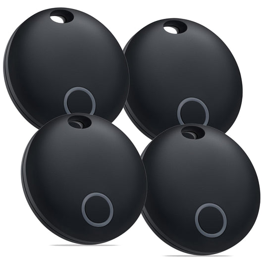 Bestray Tracker Air Tags-4 Pack, Smart Bluetooth Tracker Works with Apple Find My (iOS Only), Item Finder Trakcer Tag Locator for Keys, Luggage, Backpack, IP67 Waterproof