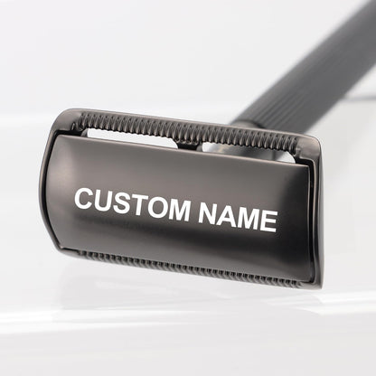 Women's Safety Razor - Double Edge Design for Legs & Underarms, 10 Replacement Blades, Long Handle - Eco-Friendly & Cost-Effective Shaving