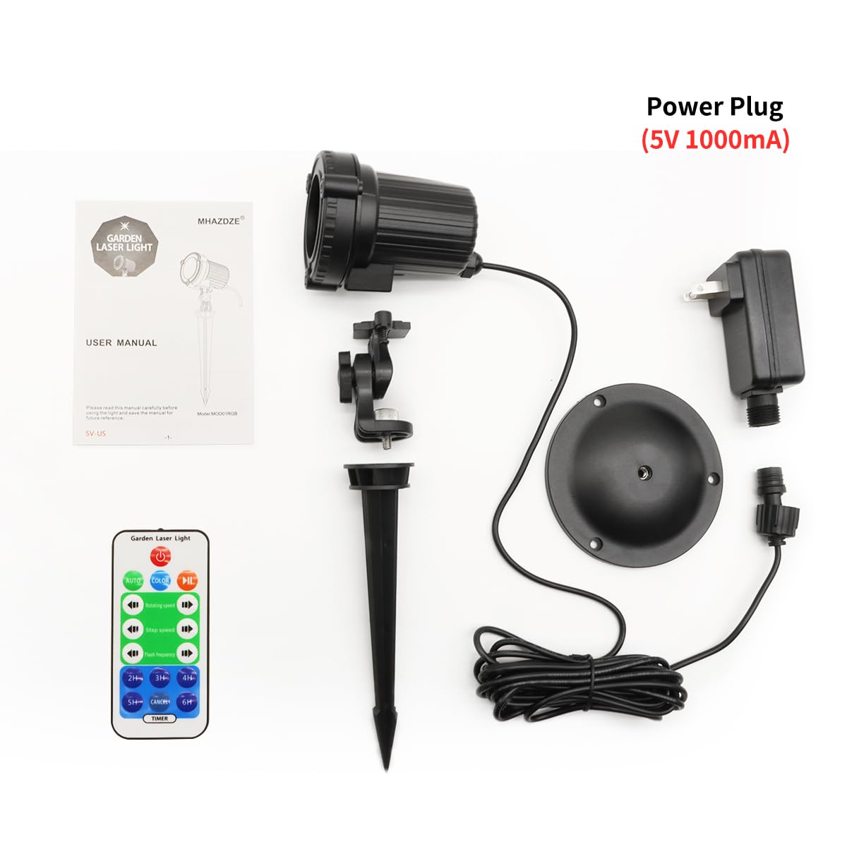 Christmas Laser Lights, Outdoor Garden Laser Lights Projector with Moving RGB Waterproof for Christmas Holiday