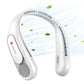 Neck Fan, Hands Free Bladeless Neck Fans Portable Rechargeable, 6000 mAh Battery Operated Wearable Personal Fan, Cooling Neck Fan, 3 Speeds, USB Fan Gifts for Men, Women, Travel, Outdoor