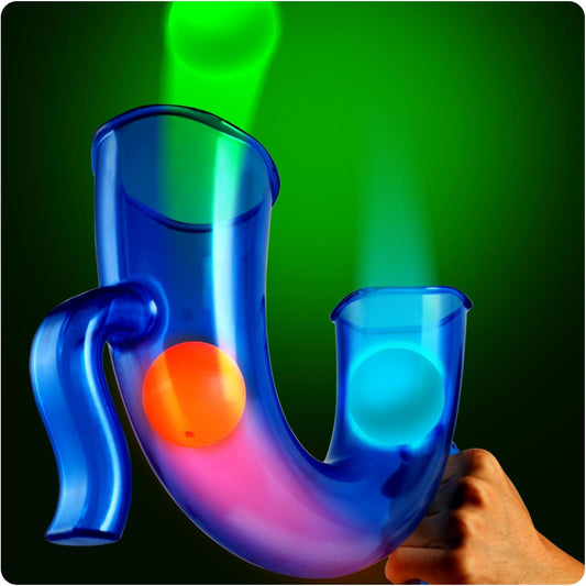 LED Light-Up Juggling Ball Game – Active Sports Challenge Toy for Kids, Boosts Hand-Eye Coordination – Rechargeable Glow Balls, Gift for Boys 8-12