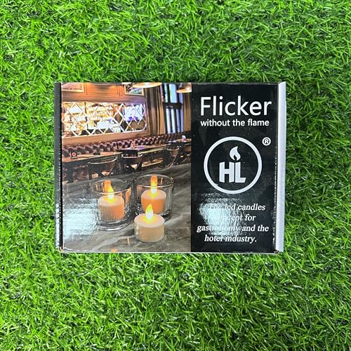 HL Rechargeable Tea Lights with Remote & Charging Base,12pcs 50+Hours Rechargeable Battery Operated Tea Lights Timer, LED Votive TeaLights Flameless Candles Yellow Light for Wedding Home Party Decor