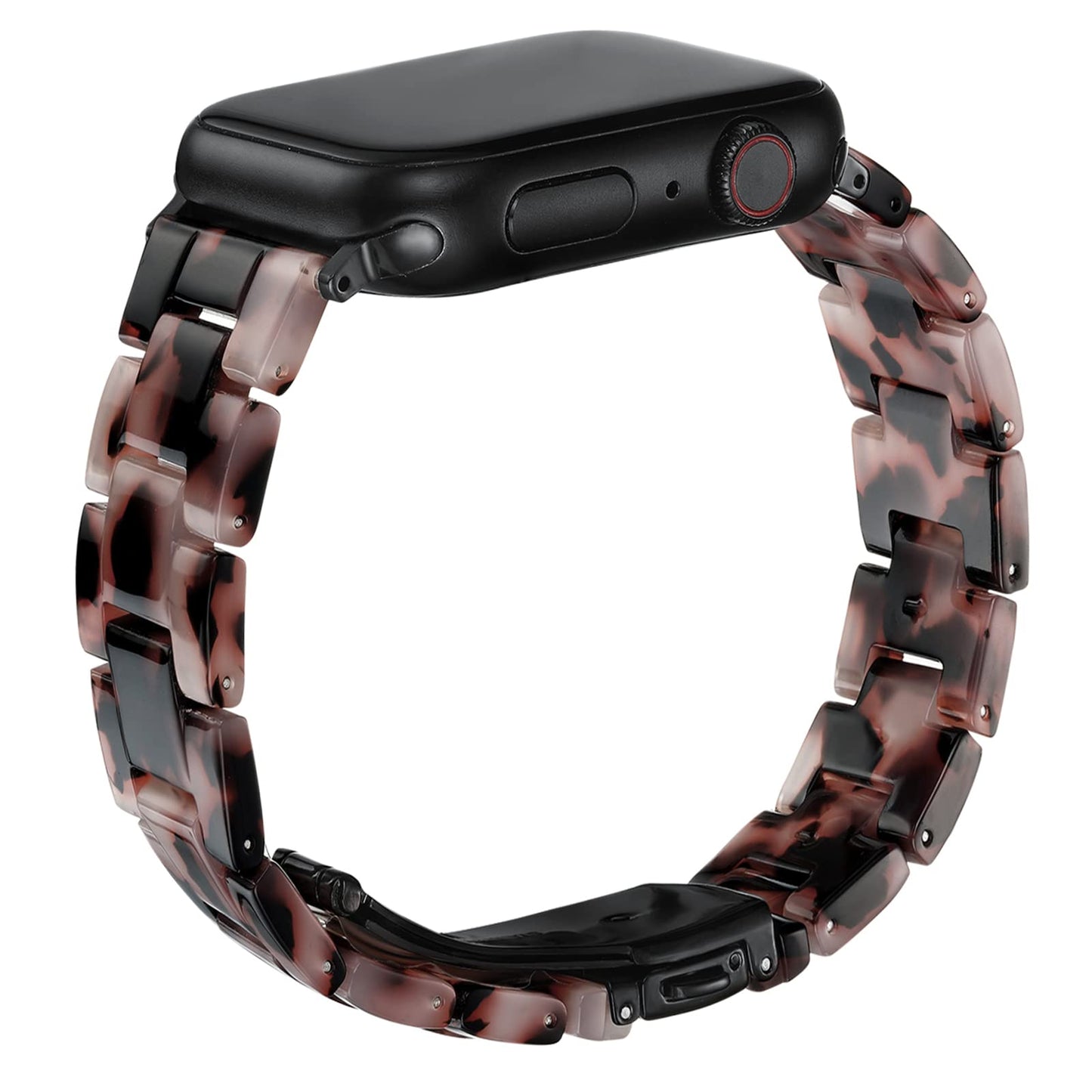 Wongeto Compatible with Apple Watch Band 38mm 40mm 41mm 42mm 44mm 45mm 49mm Women Men,Light Resin Strap Bracelet Replacement for iWatch SE Series 10/9/8/7/6/5/4/3/2/1/SE/Ultra (Grey)