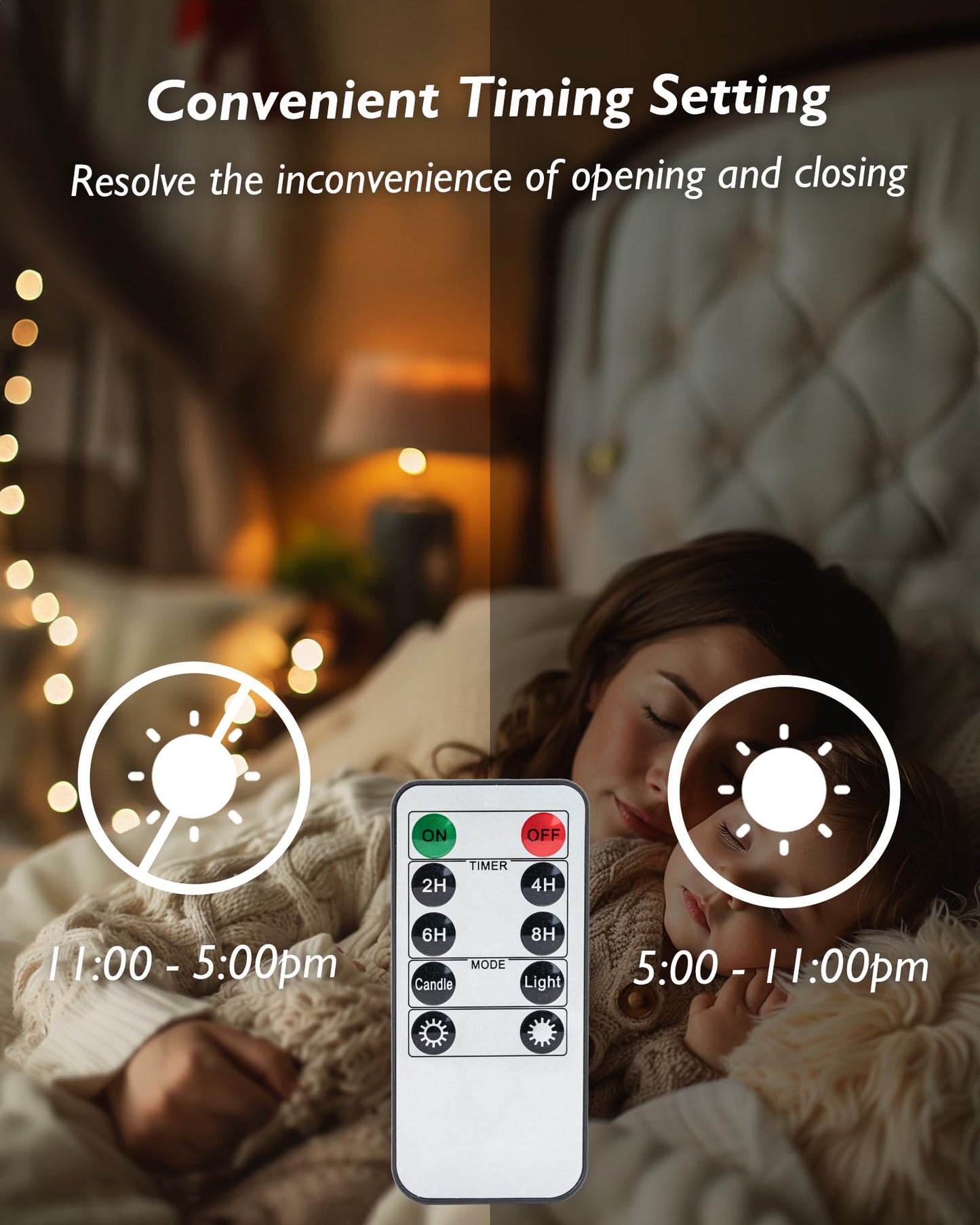 merrynights Remote Candles, 12PCS Flameless Tea Lights Candle Battery Operated with Timer, 400+Hours Remote Control LED Tea Lights Votive Candle for Holiday Table Centerpieces Decor