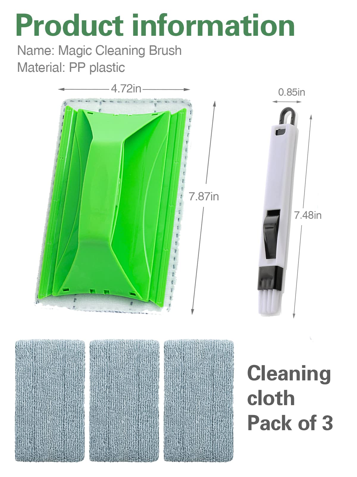 Door and Window Track Cleaning Brush Tool, Handheld Gutter Gaps, Desktop/Glass/Sliding Door/Tile line/Blinds/car Vents/air Conditioning/Keyboard Tool Gutter Brush