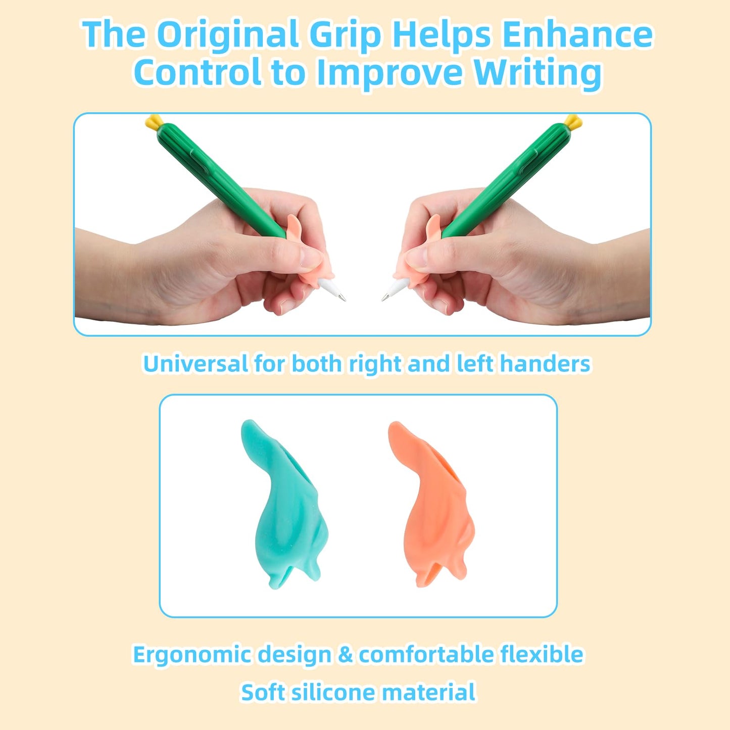 Large Handwriting Practice Books for Kids, Grooved Writing Book Magic Copybooks, Reusable Children's Writing Practice Workbook, Kindergarten Pre-School Essentials(Set of 5 Books)