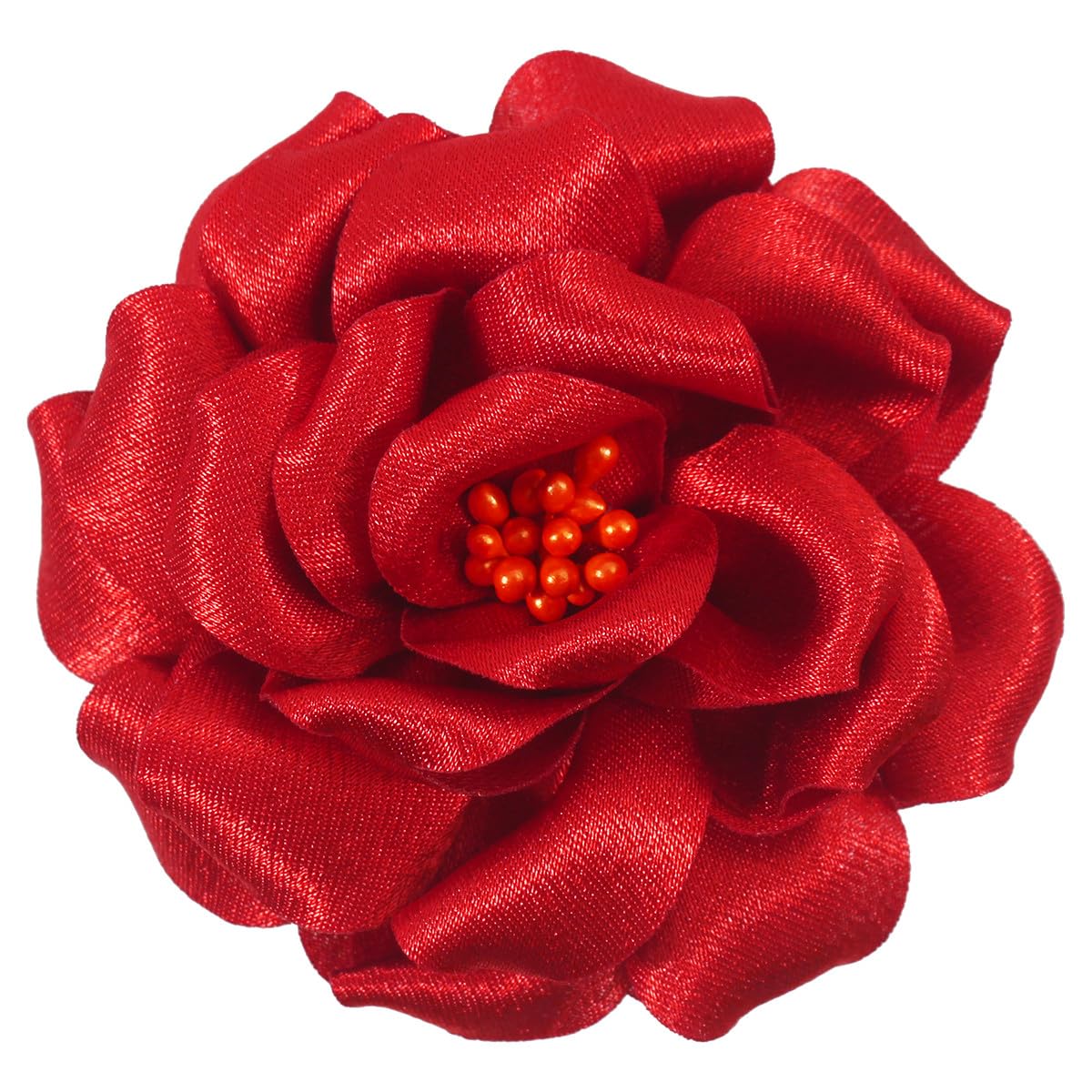 Camellia Flower Brooches and Pins for Women | Hat and Hair Pins | Flower Clips for Clothes