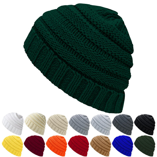 Winter Hats for Women Warm Beanies Soft Cable Knit Beanie for Women Skull Cap