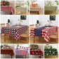 Essifunia Gingham Plaid Tablecloth - Rectangular 58x102 Inch Water Resistant Halloween Decorations Table Cloth for Indoor Use - Seasonal Fall Harvest Table Cover for Kitchen, Picnics, and Parties