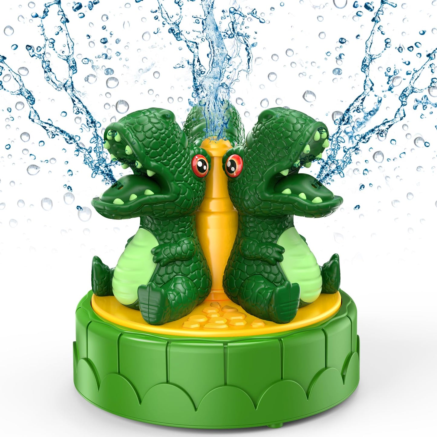 Water Sprinkler for Kids Outdoor Play: Fun Summer Dinosaur Water Toys for Toddler Kids Outside Yard Activities