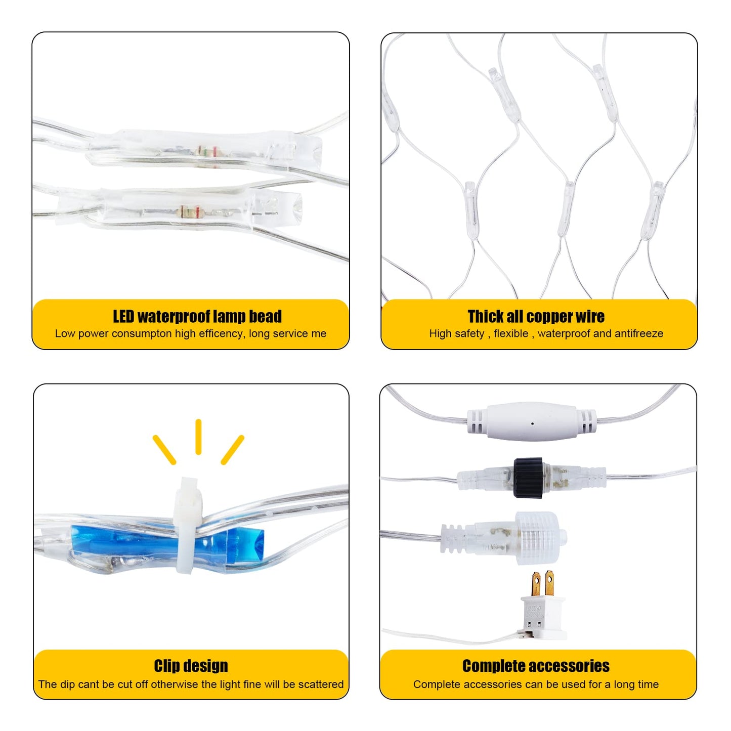 Family Patriotic American Flag String Lights - 250 LED Half Fan Shaped Outdoor Waterproof Lights, 4th of July Decorations, Independence Day, Memorial Day, USA