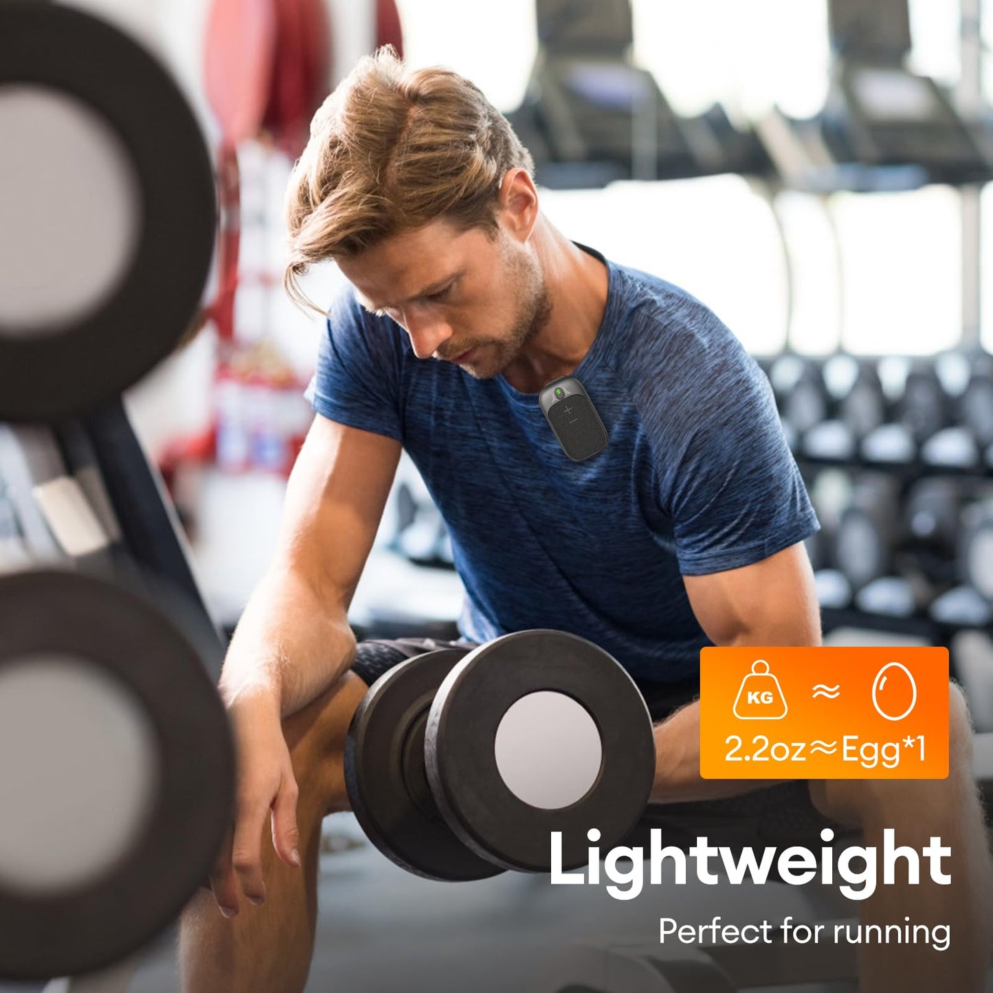 Transformers Wearable Bluetooth Speaker Clip On Mini Portable Bluetooth Speaker IPX5 with Mic for Calls and Music 15H Long Playtime Outdoor Suitable Travel Working,Biking,Running,Black Optimus Prime