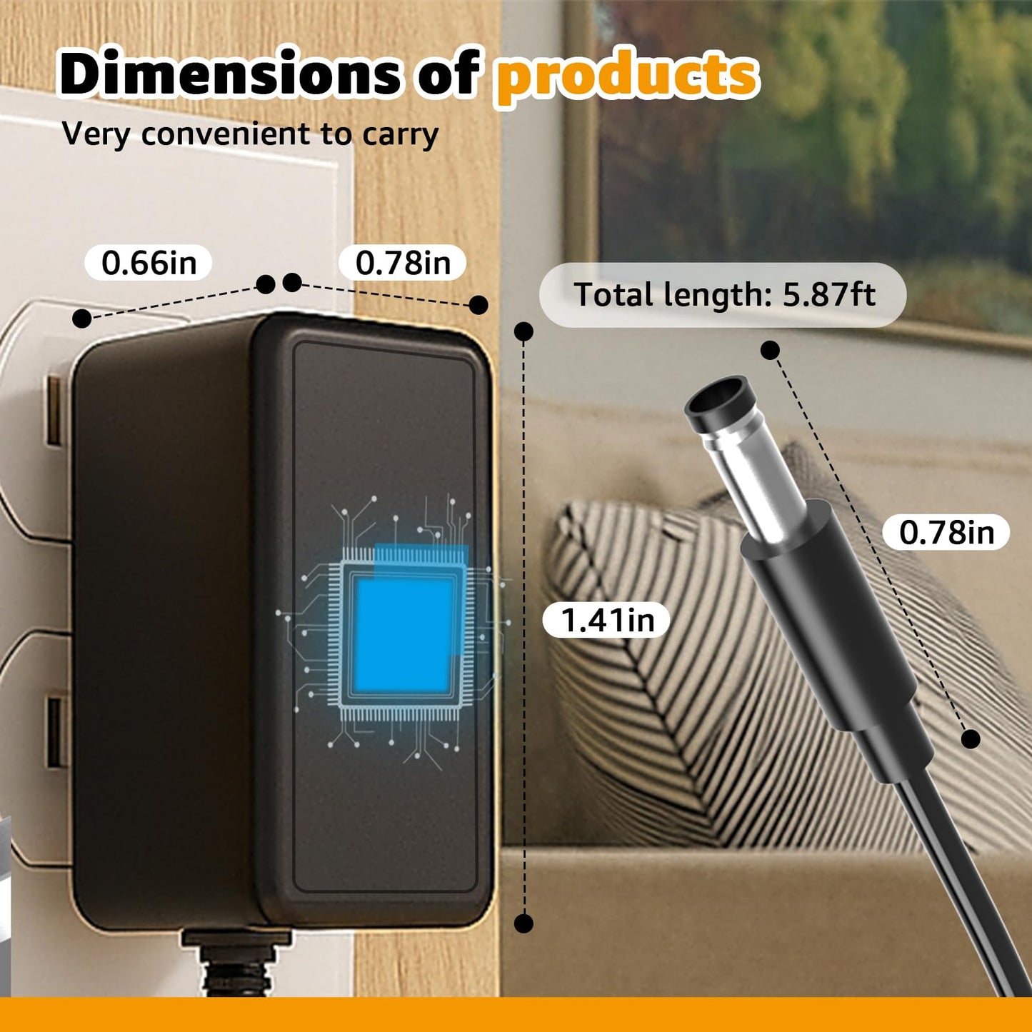 New Upgrade Speaker Charger for Turtlebox Gen 2 & Gen 3: Loud! Replacement Outdoor Portable Bluetooth 5.0 Speaker Power Cord