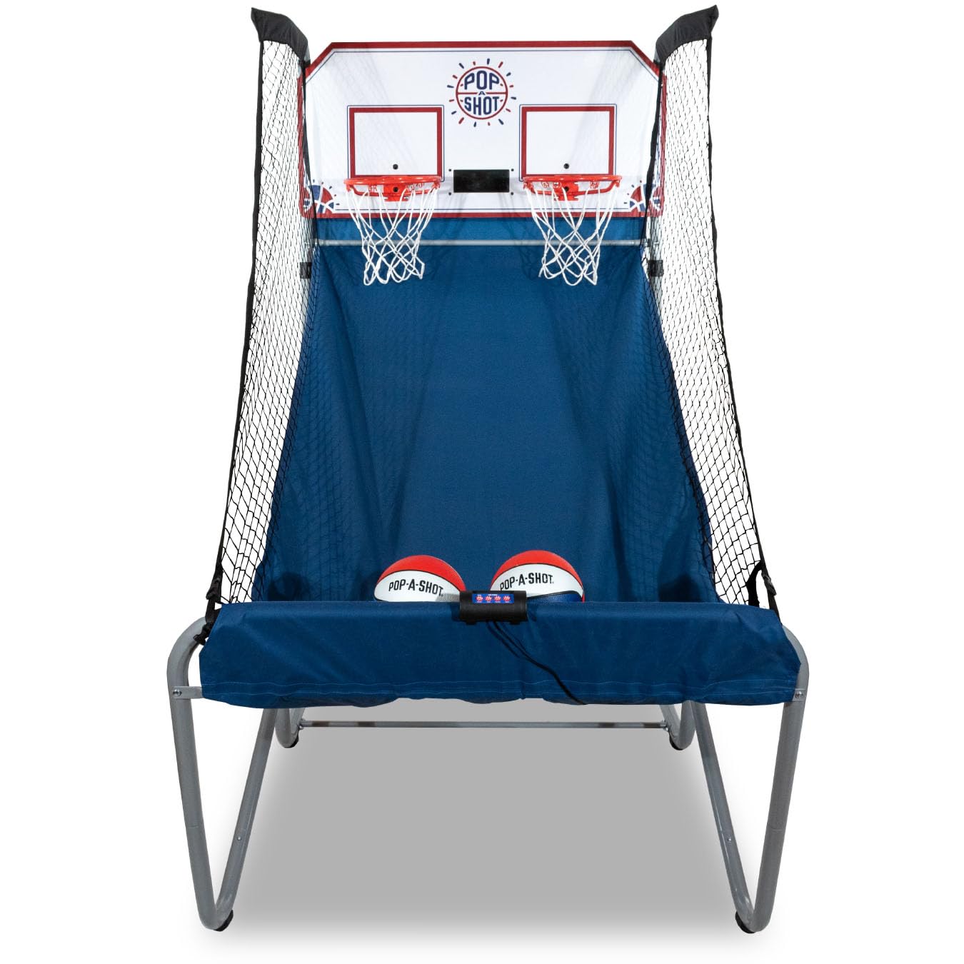 Pop-A-Shot Official Home Dual Shot Basketball Arcade Game - Blue (Blue)