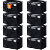 StorageRight Large Moving Bags Heavy Duty Storage Totes for Storage,Packing & Moving Collapsible Moving Supplies with Large Capacity, Reinforced Zippers and Handles, 88L, 8 Packs