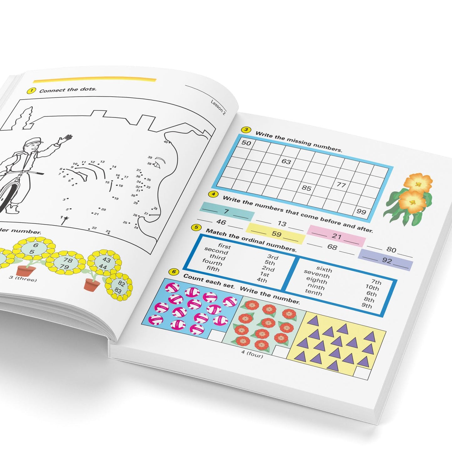 Horizons 2nd Grade Math Student Book 1 (Lifepac)