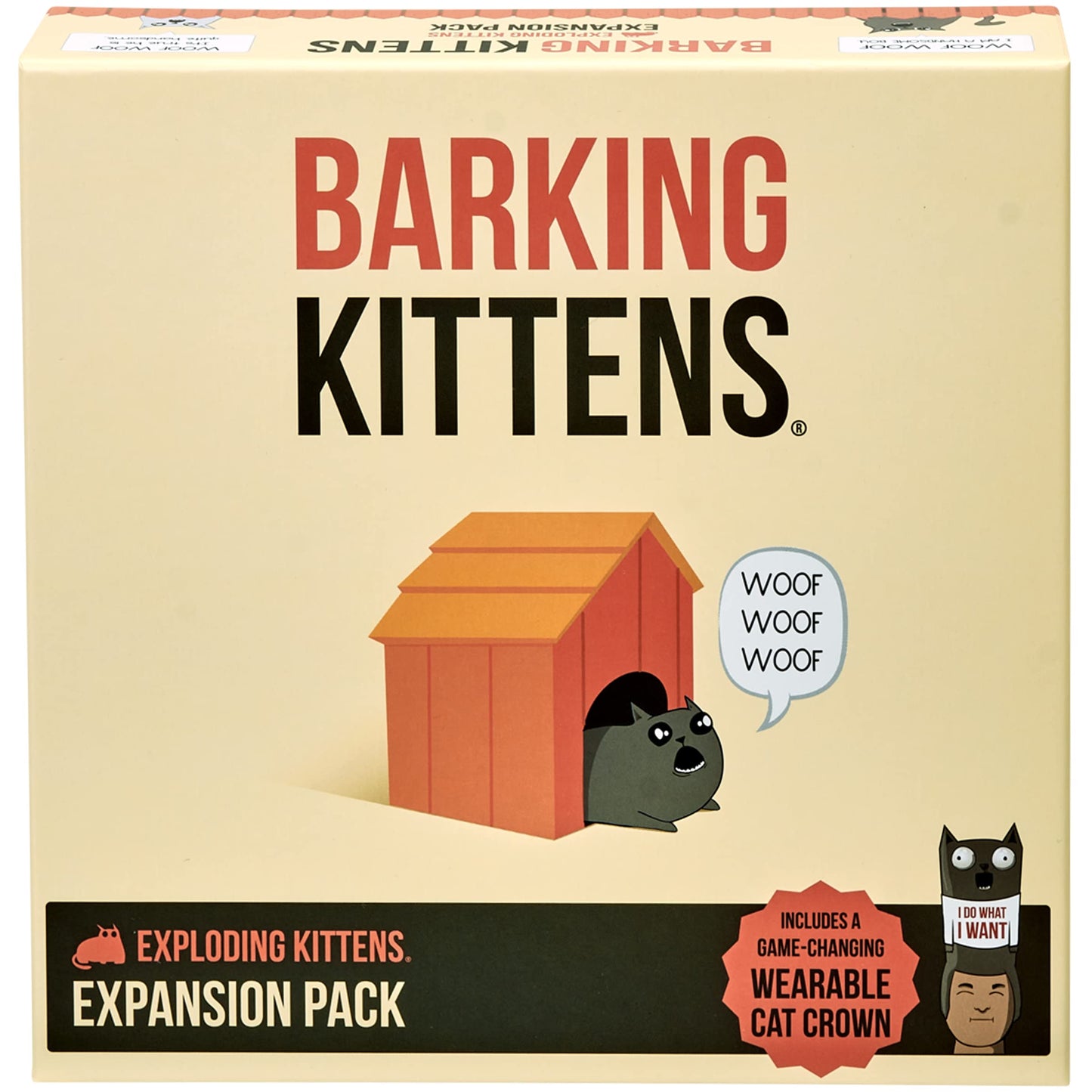 Exploding Kittens Original Edition - 2-5 Players - Ages 7+ - 15 Minutes to Play - High Stakes Card Game - Party Game, Family Game Night, Kid and Adult Card Game