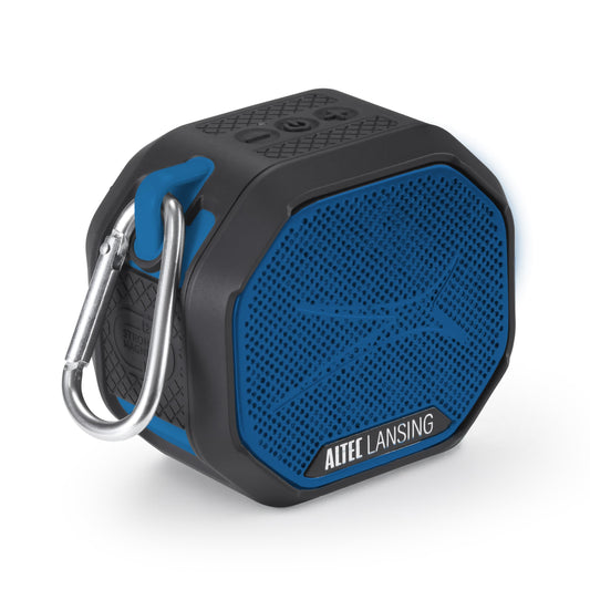 Altec Lansing HYDRATREK Magnetic Bluetooth Speaker, Waterproof IP67, 5W RMS Output, True Wireless Pairing, USB-C Quick Charge, 3.7V 400mAh Battery, Voice Assistant, Perfect for Any Adventure