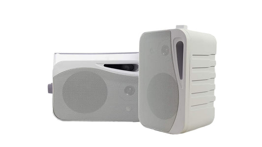 Rockville HP4S (2) 360W 4" Outdoor/Indoor Speakers 4 Ohm, Waterproof Design, Swivel Brackets, Clear Audio, for Home Theater and Patio Entertainment