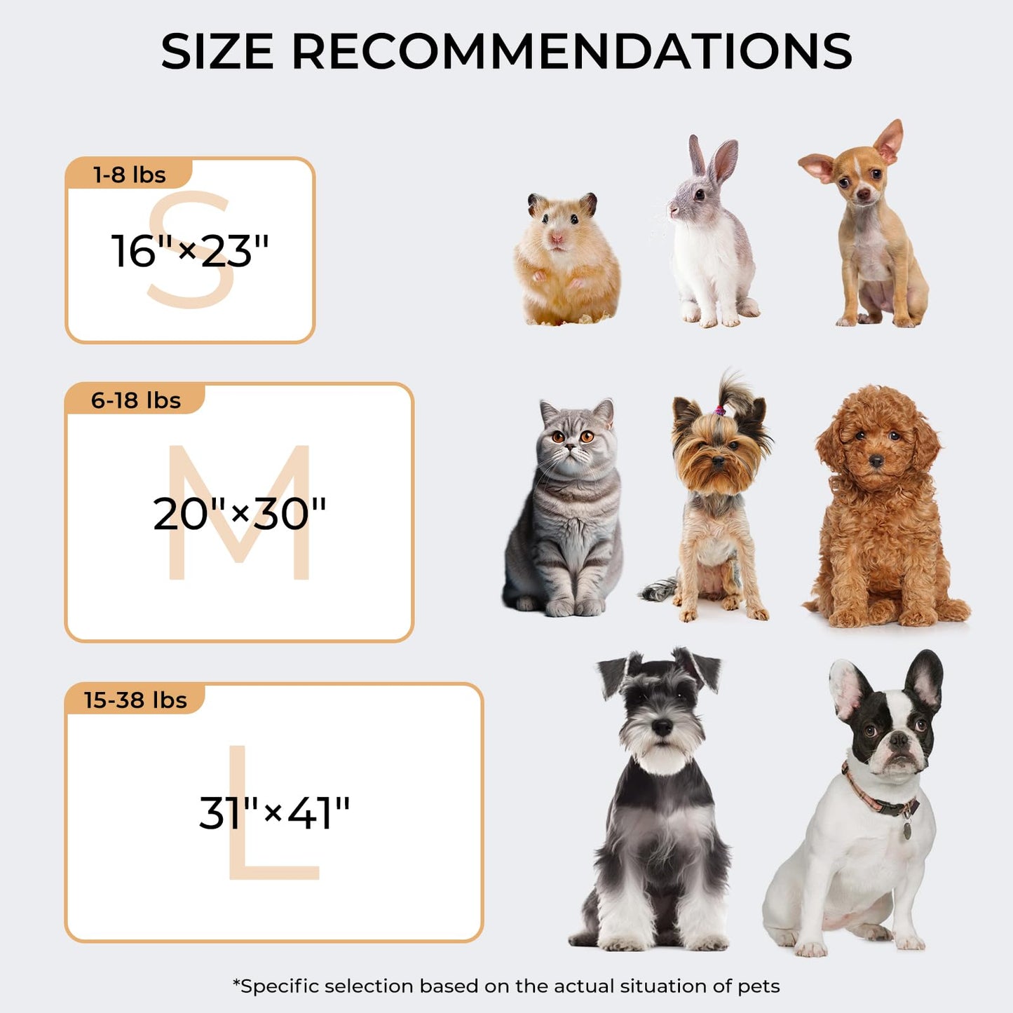 Luciphia 1 Pack 3 Blankets Fluffy Premium Fleece Pet Blanket Flannel Paw Printed Throw for Dog Cat(Small 23x16'', Grey/Brown/Blue)