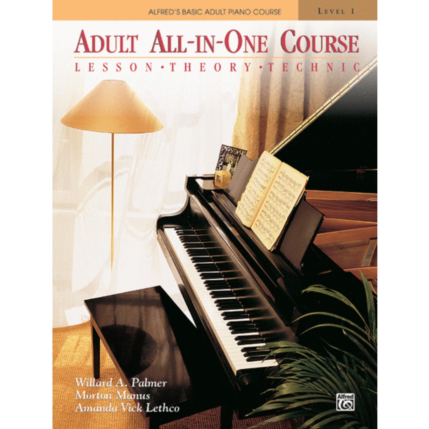 Alfred's Basic Adult All-in-One Piano Course - Level 1 (Book & CD)
