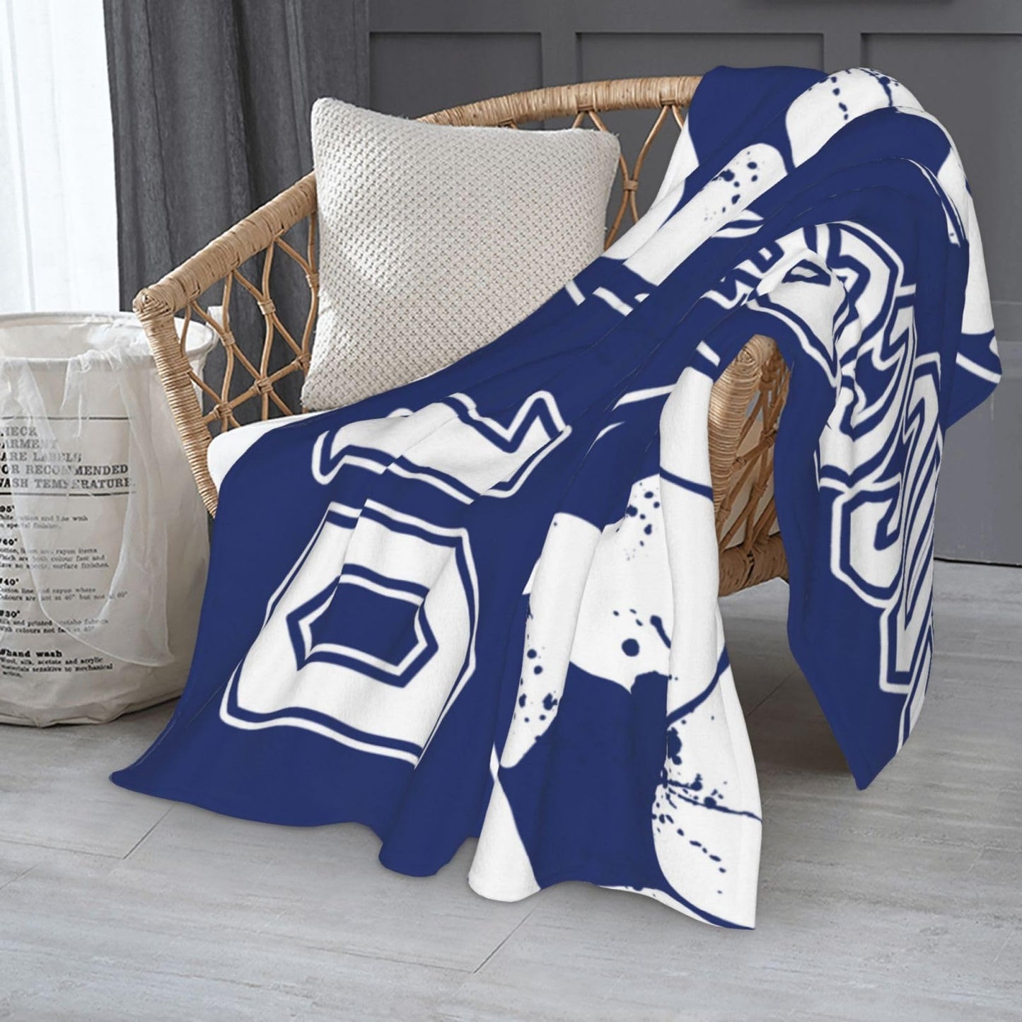 City Keen Soccer Blanket - Soft and Comfy Flannel Bedding for Boys, Girls and Soccer Lovers - 40"X50"