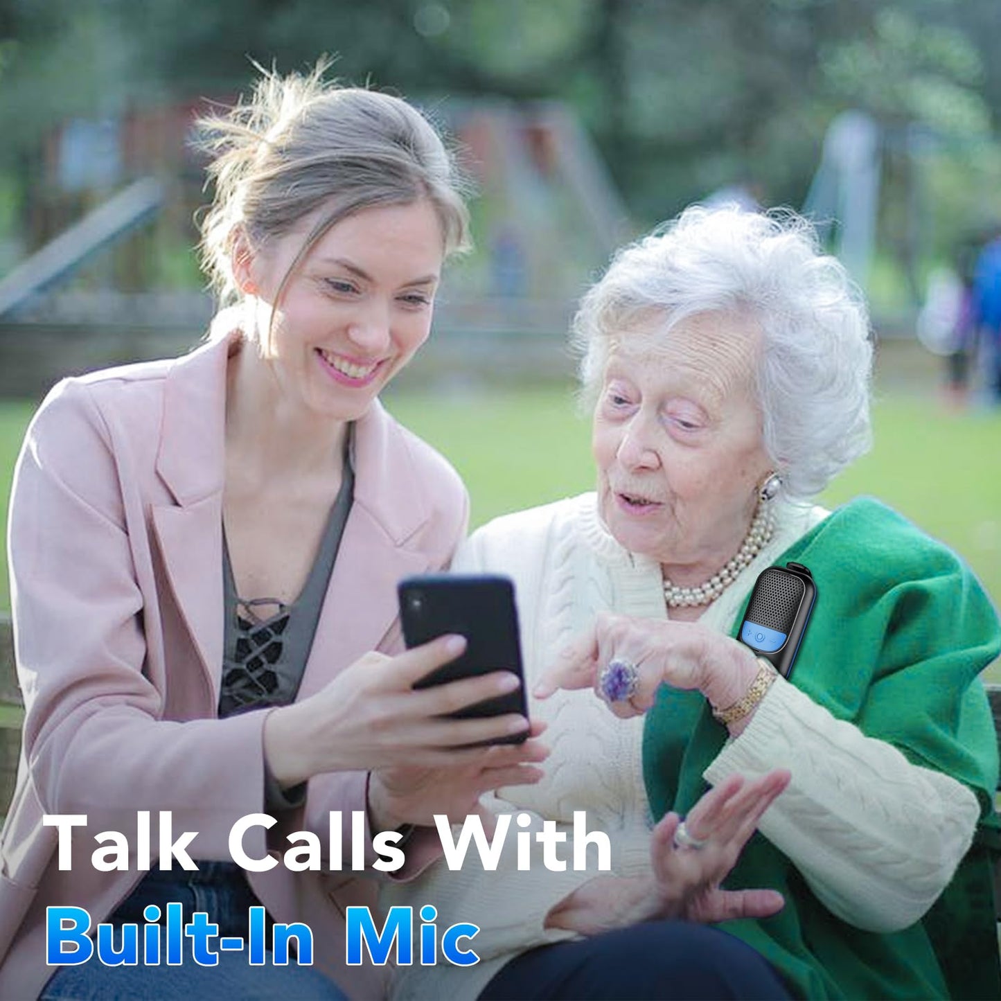 Small Bluetooth Speaker, Mini Speaker Built-in Mic, Speakers Bluetooth Wireless with 15 Hours Playtime, Hands-Free Call, IP67 Waterproof Portable Speaker for Hiking/Biking, Gifts for Women/Men